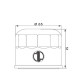 Miw Meiwa 2024/03 Фільтр оливи BMW G 310 R/GS 2017-2022 OEM 11428562889 Чорний