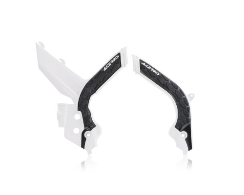 Acerbis x-grip захисні рами ktm exc / exc-f / xc-w / xcf-w '20-'23 колір білий / чорний