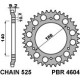 Pbr задня зірочка 4604 42 c45 husqvarna nuda 900r 12 (ланцюг 525)