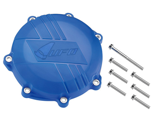 Кришка зчеплення UFO YAMAHA yzf 250 '14-'17, wrf 250 '15-'17, колір синій