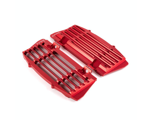 X-grip радіаторні ковпачки (комплект) air force gasgas '21-'23, husqvarna '17-'23, ktm '17-'23 червоні (див. опис товару)