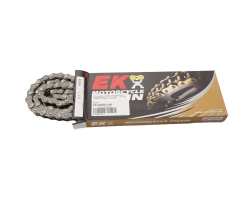 Ланцюг приводний ek ek420sh 140 motocross natural color (до 110 ccm) (23.1kn) (made in japan) (clip)