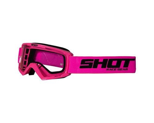 Shot Racing Rocket Kid Goggle Дитячі МотоОкуляри Рожеві Затоновані Лінзи