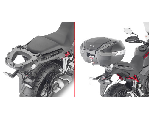 Givi, Стелаж для центрального кофра без плити, HONDA NX 500/CB 500 X, чорний