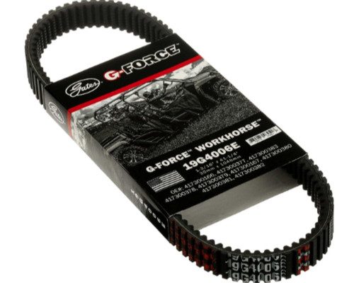 Приводний реміньь gates atv g-force (1048x30x12.7mm) polaris 325/33/425/500 atp,big boss,magnum,sportsman '98-'05, 450 diesel '99-'01 (19g4006e) (заміняє 9827-01013)