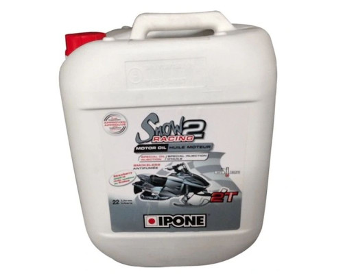 Ipone snow racing 2t масло для снігоходів 22 л (бочка) (полуничний аромат) (-45°c) (akc)