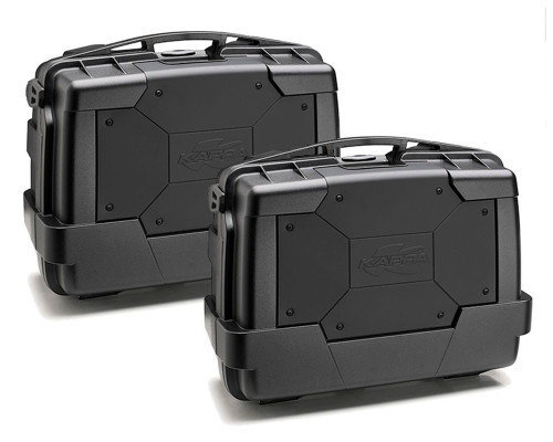 Kappa KGR33N Garda бокові кофри Monokey 33л чорний комплект 2шт додатковий замок