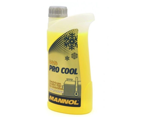 Mannol coolant pro cool 1l motorcycle (-40°c/+135°c) готовий до використання - 40 шт. (пакет)