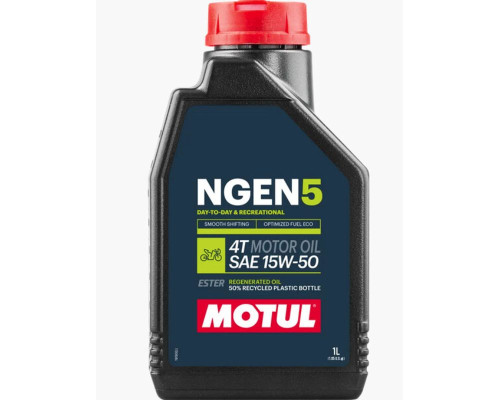 Motul моторне масло ngen 5 15w50 4t 1l semi-sinthetic