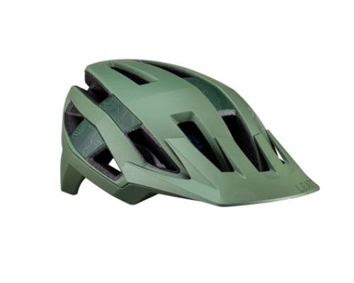 ВЕЛОСИПЕДНИЙ ШОЛОМ LEATT MTB TRAIL 3.0 V24 ШПИНАТОВИЙ КОЛІР ЗЕЛЕНИЙ РОЗМІР L (59-63 см)