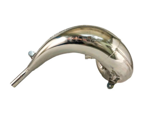 DEP PIPES Броньований нікельований дифузор/камера/резонансна трубка (FRONT EXHAUST PIPE NICKEL): SHERCO 250/300 FACTORY '18-. RACE '19- (WZMOCNIONY 1,2 MM)