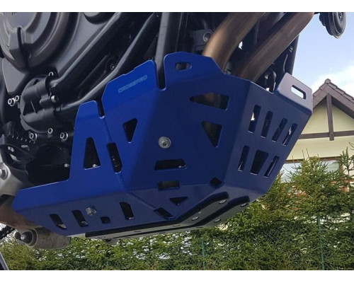 Алюмінієва кришка двигуна crosspro promotion YAMAHA xtz 690 700 '19-'20 колір синій (євро 4)