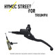 Magura комплект гідравлічного зчеплення hymec 167 triumph street triple 675 '12-'16; tiger 800/800xc '10-'14; tiger 800xr '15-'17 (діаметр поршня 10,5 мм) мінеральне масло