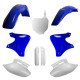 Повний комплект polisport YAMAHA yz 250f '01-'02 передня панель (8658000001) та кришки амортизаторів (8392000001) колір синій білий oem