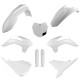 Polisport full kit ktm sx/sx-f/xc-f '15 передня панель (8659100002) та накладки на амортизатори (8398600002) білі