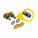 Regina hollow chain ring 520zse (44/135zse) (колір золота)
