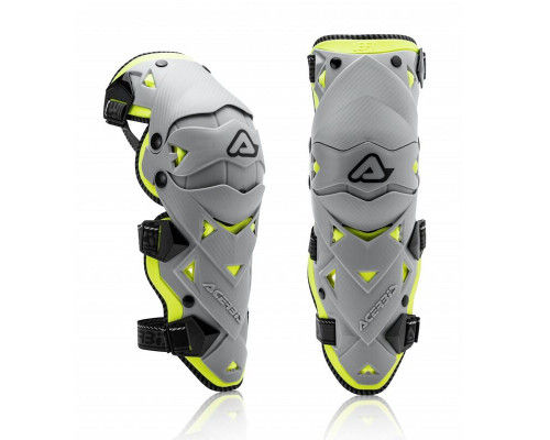 Наколінники acerbis evo 3.0 колір сірий / жовтий флю
