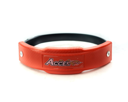Захисний кожух глушника accel dia. 102-127мм червоний