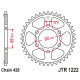 Jt задня зірочка 4733 47 honda cb 125r '18-'20 (473347jt) (ланцюг.428)