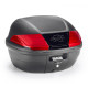 Kappa K400N центральний кофр Monolock 40л з пластиною чорний