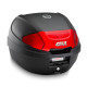 Givi E300 центральний кофр Monolock 30л з пластиковою пластиною чорний