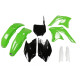 Повний комплект UFO з чохлами для телескопів kawasaki kxf 250 '08 колір oem (зелений/чорний) (ka210e999) (kawasaki kxf 250 '08) (ka210e999)