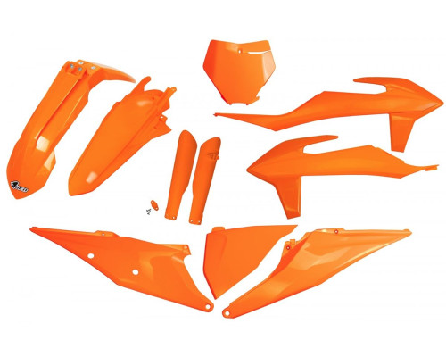 UFO повний комплект чохлів для телескопів ktm sx 125/150/250 '19-'22, sxf (sx-f) 250/350/450 '19-'22 помаранчевий (kt522e127)
