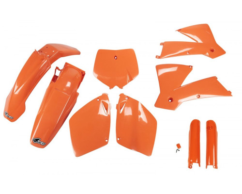 UFO повний комплект чохлів для телескопів ktm sx-sxf '01-'02 помаранчевий (kt501e127)