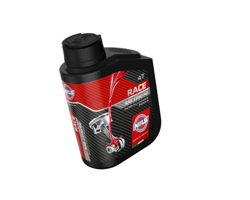 Nils engine oil 4t race sae 10w40 synthetic 1l (akc)
