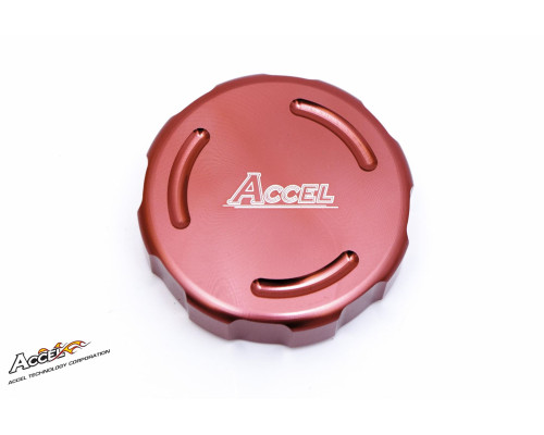 Кришка головного гальмівного циліндра accel червона