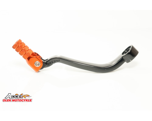 Важіль перемикання передач ktm sxf250/350 '16-'19, excf 250/350 '17-'19, алюміній husqvarna, колір чорний, кінець помаранчевий (79234031000)