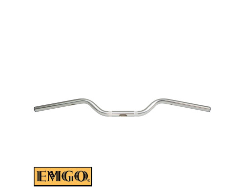 Emgo 2024/12 хромоване кермо дизайн HONDA cb 750 k '71-'72 (oem: 53100-300-610) діам. 22.2мм ширина 711мм