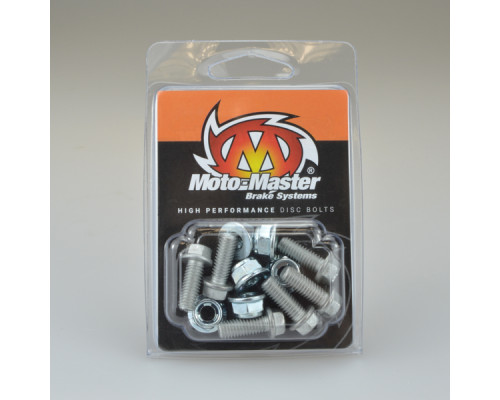 MOTO-MASTER БОЛТИ ГАЛЬМІВНИХ ДИСКІВ ЗАДНІ / ПЕРЕДНІ M6 x 16 (6 ШТ.) HUSQVARNA / KTM / TM RACING (ДИВ. ОПИС ПРОДУКТУ)