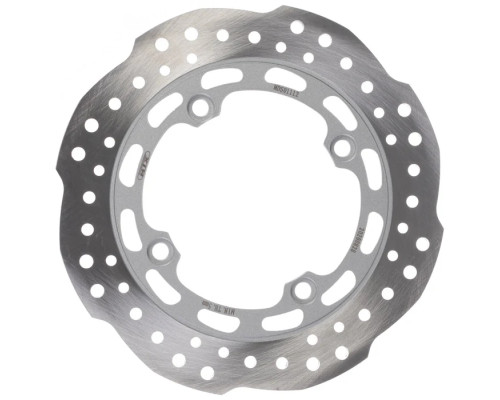 Mtx parts гальмівний диск задній honda crf 1000l africa twin '15-'23, xl 750 transalp '22-'24 (256x116xmm) (4x10,5mm) хвиля
