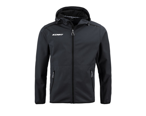 Дощовик kenny racing softshell модель core чорний колір чорний розмір s
