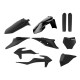 Polisport full kit ktm sx/sx-f '19-'22 передня панель (8666400003) та накладки на амортизатори (8398600003) колір чорний