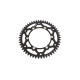 Grosskopf продаж алюмінієва задня зірочка t7075 (ergal) 489 49 (48949) kawasaki kx/kxf '83-'24, suzuki rmz '04-'06 (jtr460.49) чорний