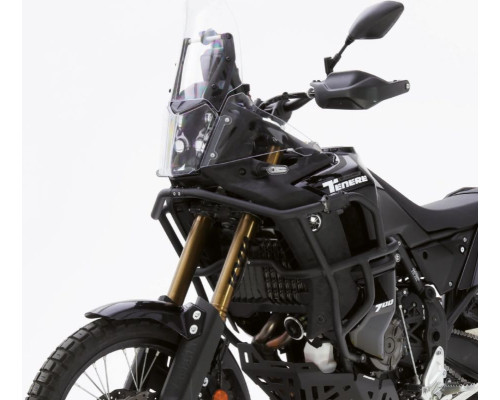 Crosspro (2024) gmole алюмінієвий захист двигуна та радіатора YAMAHA xtz 690 700 world raid (підходить під оригінальний номерний знак двигуна) колір чорний