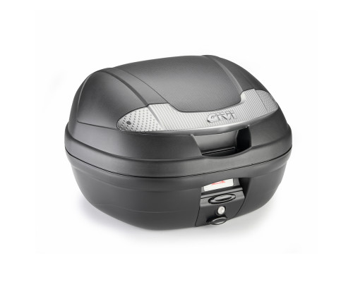 Givi E340 центральний кофр Monolock 34л з пластиковою пластиною чорний