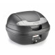 Givi E340 центральний кофр Monolock 34л з пластиковою пластиною чорний