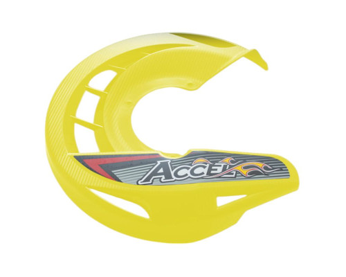ПЛАСТИКОВИЙ ЕЛЕМЕНТ КРИШКИ ГАЛЬМІВНОГО ДИСКА ACCEL (ДЛЯ АДАПТЕРА FDCM АБО НАБОРУ КРИШОК FDG) ЖОВТИЙ (FDC-01YL) -