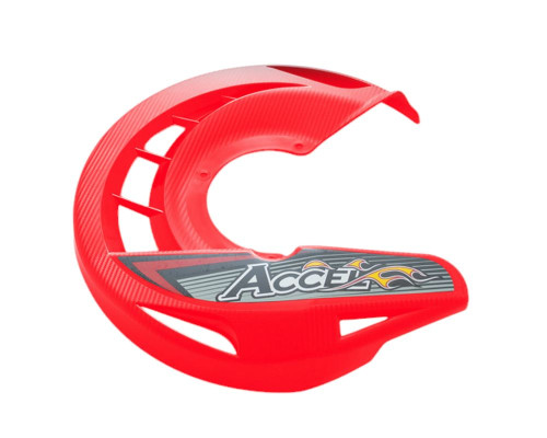 ПЛАСТИКОВИЙ ЕЛЕМЕНТ КРИШКИ ГАЛЬМІВНОГО ДИСКА ACCEL (ДЛЯ АДАПТЕРА FDCM АБО НАБОРУ КРИШОК FDG) ЧЕРВОНИЙ (FDC-01RD) -