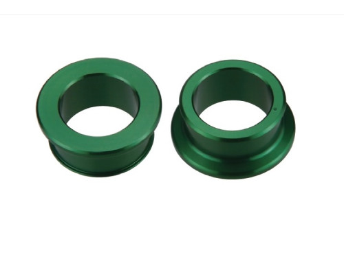 Проставки задніх коліс accel kawasaki kx/kxf '03-'18, suzuki rmz 250 '04-'06 зелений (11-1042-1)