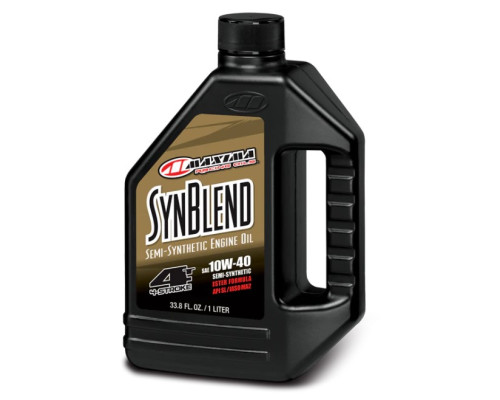 Новий продукт maxima semi-sinthetic engine oil syn blend ester 10w40 1 літр (12) (akc)