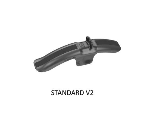 RAPID RACER PRODUCT RRP ПЕРЕДНЄ КРИЛО ВЕЛОСИПЕДА PROGUARD БОЛТ НА V2 ПЕРЕДНІЙ СТАНДАРТНИЙ КОЛІР ЧОРНИЙ (ВСТАНОВЛЕНО НА ПІДКОВОНАТИЧНІ БОЛТИ АМОРТИЗАТОРА)