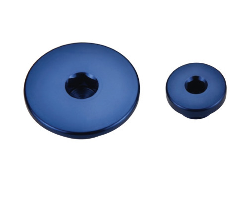 Пробки двигуна ACCEL SUZUKI RMZ 250 '07-'23, RMZ 450 '05-'23, RMX 450 '10-'19 BLUE (26X1.5MM, 12X1.25MM)