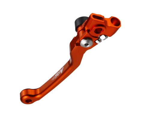 Важіль зчеплення acceleration (ручка, що не ламається) ktm sx/sxf/exc '07-'18 (насос brembo) колір помаранчевий (легке натискання – легке зчеплення)