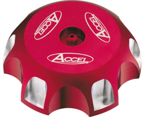 Кришка пальнозаливної горловини Accel Honda CRF 250 '04-'18, CRF 450 '02-'18 червона