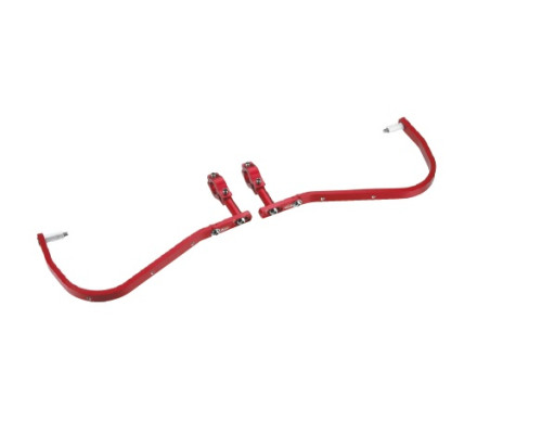 Захисти для рук accel з алюмінієвим кріпленням enduro 28mm red (без пластикового захисту sd02)
