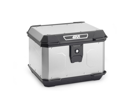 Givi Alpina ALP44 центральний кофр алюмінієвий Monolock 44L сріблястий